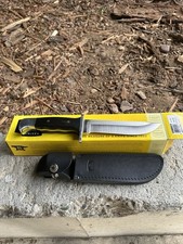 Buck Knives 124 Frontiersman 0124BKSLE-B 420HC Blade Micarta Handle 2013 NIB picture