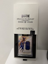 2025-2026 Tyson Beck Jalen Brunson Triple Threat Game Worn Patch Card /20 Knicks picture