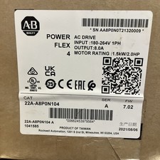 AB 22A-A8P0N104  Allen-Bradley 22AA8P0N104 1.5kW PowerFlex 4 AC Drive picture