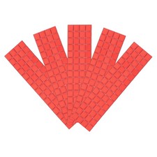 600Pcs 10 x 10mm Self-Adhesive Disco Tiles Mosaic Mirror Tiles Red picture