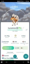 Lycanroc ( Dusk Form ) ( Rockruff Evolution ) Pokemon Tr@de Go picture