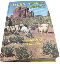 along navajo tails by violet may cummings hardcover book 1st edition 1964 READ picture