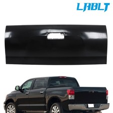 LABLT Rear Tailgate Shell For Toyota Tundra Pickup Truck 2007-2013 Black Steel picture