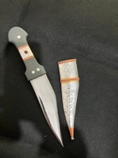 Authentic Jordanian Bedouin Dagger with Ornate Sheath – Handmade Elegance picture