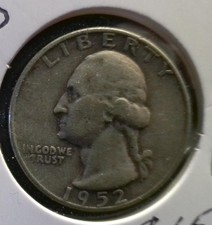 1952-D 25C Washington Quarter - Silver picture