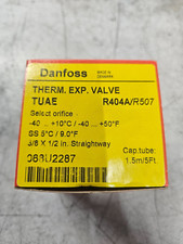 DANFOSS 068U2287 THERM. EXP. VALVE R-FOUR-0-FOUR A/R-FIVE-0-SEVEN OD SWEAT picture