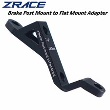 ZRACE Post Mount to Flat Mount Brake Adapter, +20mm 140-160, Post to Flat Mount picture