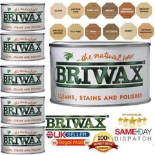 Briwax Original Natural Wax Polish Wood Furniture Cleans Stains All Colours New picture