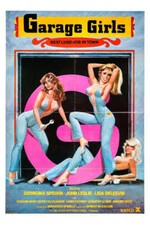 1980 GARAGE GIRLS VINTAGE ADULT FILM MOVIE POSTER PRINT 24x16 9 MIL PAPER picture