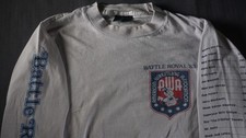 Vintage AWA Battle Royal '83 Shirt Mens Medium Gray Wrestling Hulk Hogan 80s picture
