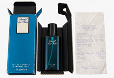 Vintage 1997 Davidoff Cool Water 75ml EDT Spray w Box Original Receipt Rare picture