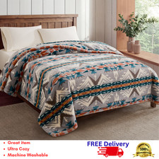 Pendleton Faux Fur Luxe Blanket Plush Bed Throw Machine Washable 100% Polyester picture
