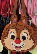 Disney Parks 2026 Walt Disney World Chip & Dale Big Face Tote Bag New picture