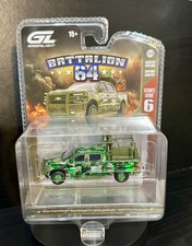 CHASE Greenlight 1:64 2021 Chevrolet Silverado Trail Boss Z71 Mexican Military picture