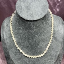 Laguna Faceted Beaded Choker Necklace 15” Vintage picture