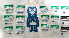 Kyosho SPADA 09 Blue Aluminum Option Lot - HASHIMOTO & Charge NOS (3/6) picture