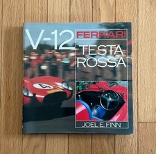 FERRARI TESTA ROSSA V-12 By Joel E. Finn | 1980  | Hardcover | Excellent picture
