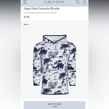 Greyson - Colorado Hoodie - Angel Oak (NWT in factory packaging) picture
