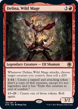1x Delina, Wild Mage - Adventures in the Forgotten Realms Near Mint - MTG picture