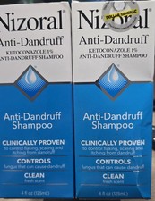 2PK Nizoral Anti Dandruff  Shampoo 4Fl Oz EACH Exp: 01/2027 New 2 Pack picture