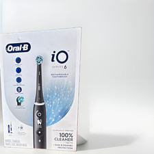 Oral-B iO Series 6 Electric Toothbrush Black Rechargeable 5 Speeds picture