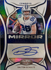 Panini 2022 Certified Dalton Schultz Mirror Signatures Auto /50 Cowboys MS-DS picture
