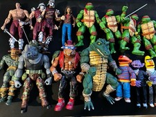 15-Figure NECA Mirage TMNT + Super7 Ultimates + Sesame Street Complete Lot picture