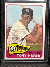 1965 Topps #65 Tony Kubek New York Yankees Vintage Baseball Card EX-NM picture