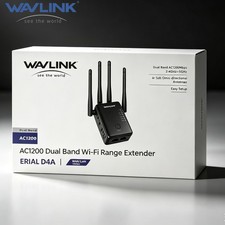Wavlink AC1200 WIFI Router Wireless Repeater Dual Band Beamforming WPS Wall Plug picture