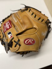 Rawlings HOH Catchers Mitt RH 33” Great Condition  Classic Tan picture