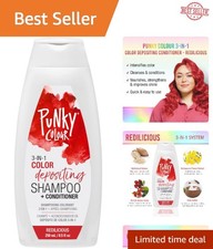 Vibrant Red Hair Revitalizer: Sulfate-Free 3-in-1 Conditioner & Color Cleanser picture