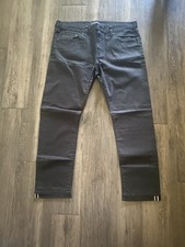 Super Rare Black Uniqlo Slevedge Denim Size 38/32 Not Sold In 10+ Yrs  picture