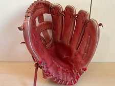 VTG Rawlings Baseball Glove Darryl Strawberry Red RHT picture