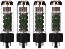 NEW MATCHED QUAD Electro Harmonix EL34 EH tubes valves EL34EH picture