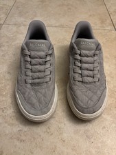 SKECHERS Slip-ins Men’s Gray Quilted Low Top Lace-Up Cushioned Sneakers Size 9.5 picture