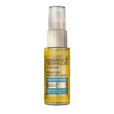 AVON Advance Techniques Absolute Nourishment Hair Serum with Argan Oil 1 fl oz picture
