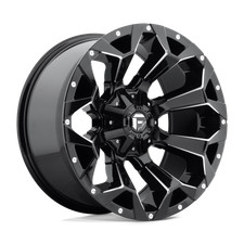 Fuel D576 ASSAULT GLOSS BLACK MILLED RIMS: 17x9, 5x114.3/5x127/5x4.5/5.0, -12 mm picture
