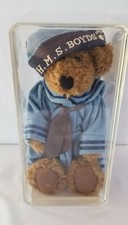 The Boyds Collection Mercedes Fitzbruin Bear Plush w/ LUCITE CASE picture
