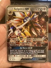 Pokemon TCG Solgaleo GX 89/149 SM Base DMG picture