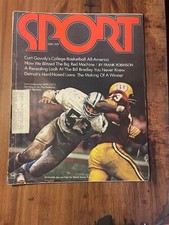 SPORT magazine January 1971 Mike Lucci Detroit Lions Larry Brown Redskins  picture