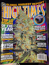 Vintage High Times Magazine Dec 2009 No 407 Trailer Park Boys Top 10 Strains picture
