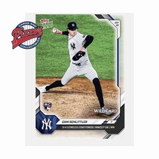 Cam Schlittler RC 10-K Wild Card Start 2026 MLB Topps NOW Card 738 Presale picture