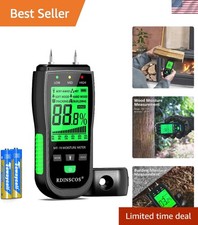 Digital Wood Moisture Meter - Accurate Readings for Firewood & Lumber Use picture