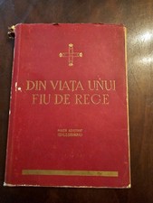 1937 King Michael I Romania Royal Book Din Viata Unui Fiu de Rege Rare Photo Alb picture