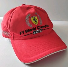 Vintage OG Ferrari F1 World Championship - Kimi Raikkonen racing cap picture