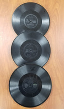 RARE Vintage Edison Diamond Disc Lot 3x Early Jazz Louisiana Five WWI 78 RPM #06 picture