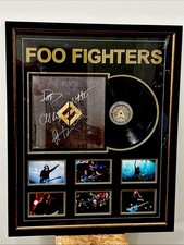 Dave Grohl, Taylor Hawkins FOO FIGHTERS Signed, Framed Display, Taylor Authen. picture