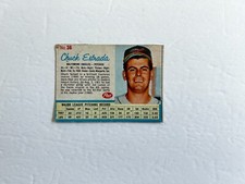 1962 Post Cereal Chuck Estrada SP #36 (3) - Orioles - VINTAGE CARD picture