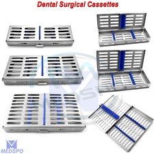 Surgical Instruments Tray Restorative Rack Box For 5,7,10 Pcs Dental Cassettes picture