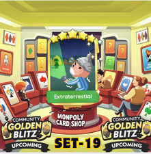 🍀Monopoly_GO🌟GoldenBlitZ - 5⭐Set 19 -: Extraterrestial- Fast Delivery🔥 picture